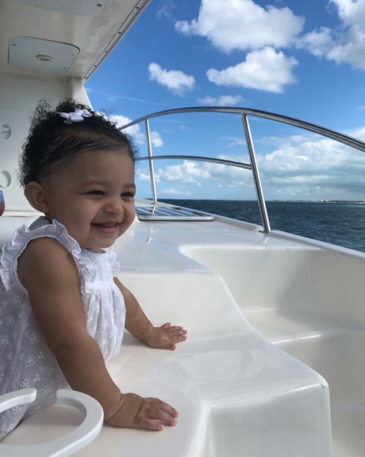 10 Lovely Smiles of Stormi Webster, Kylie Jenner's Beautiful Kid - Gluwee