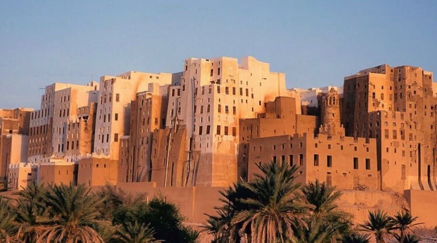 Shibam, Old Town with Skyscrapers